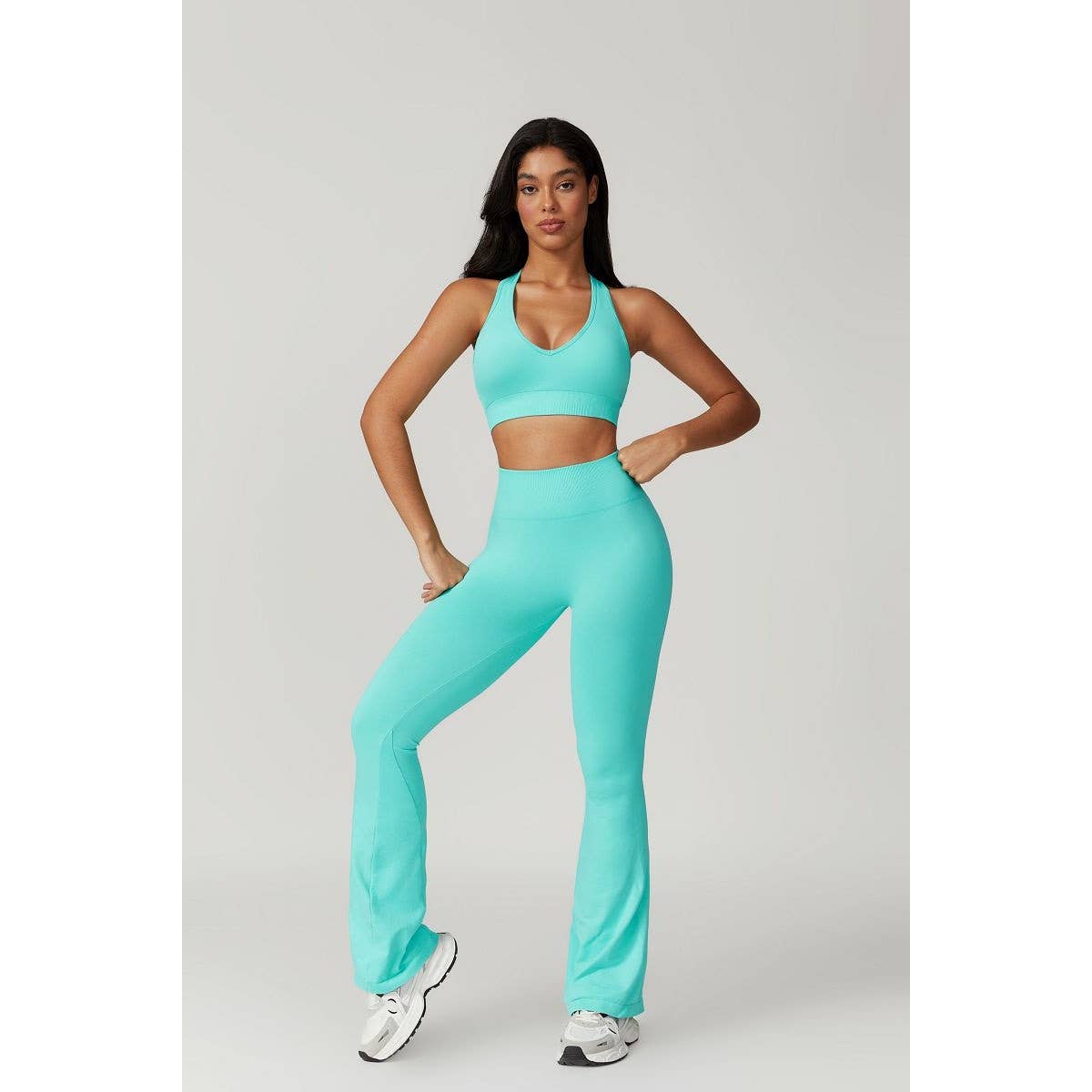Activewear Seamless Sports High Waisted Bra