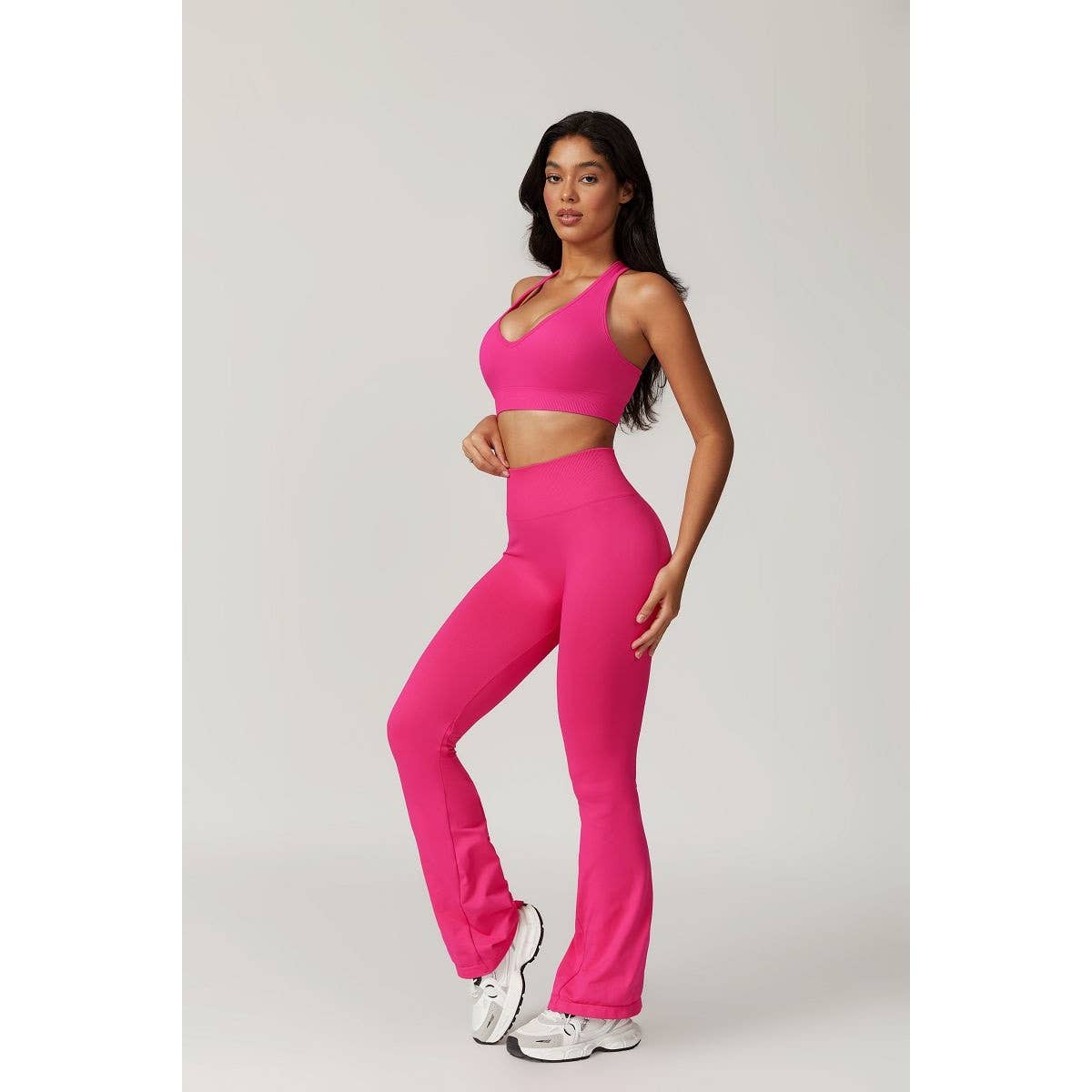 Activewear Seamless Sports High Waisted Bra