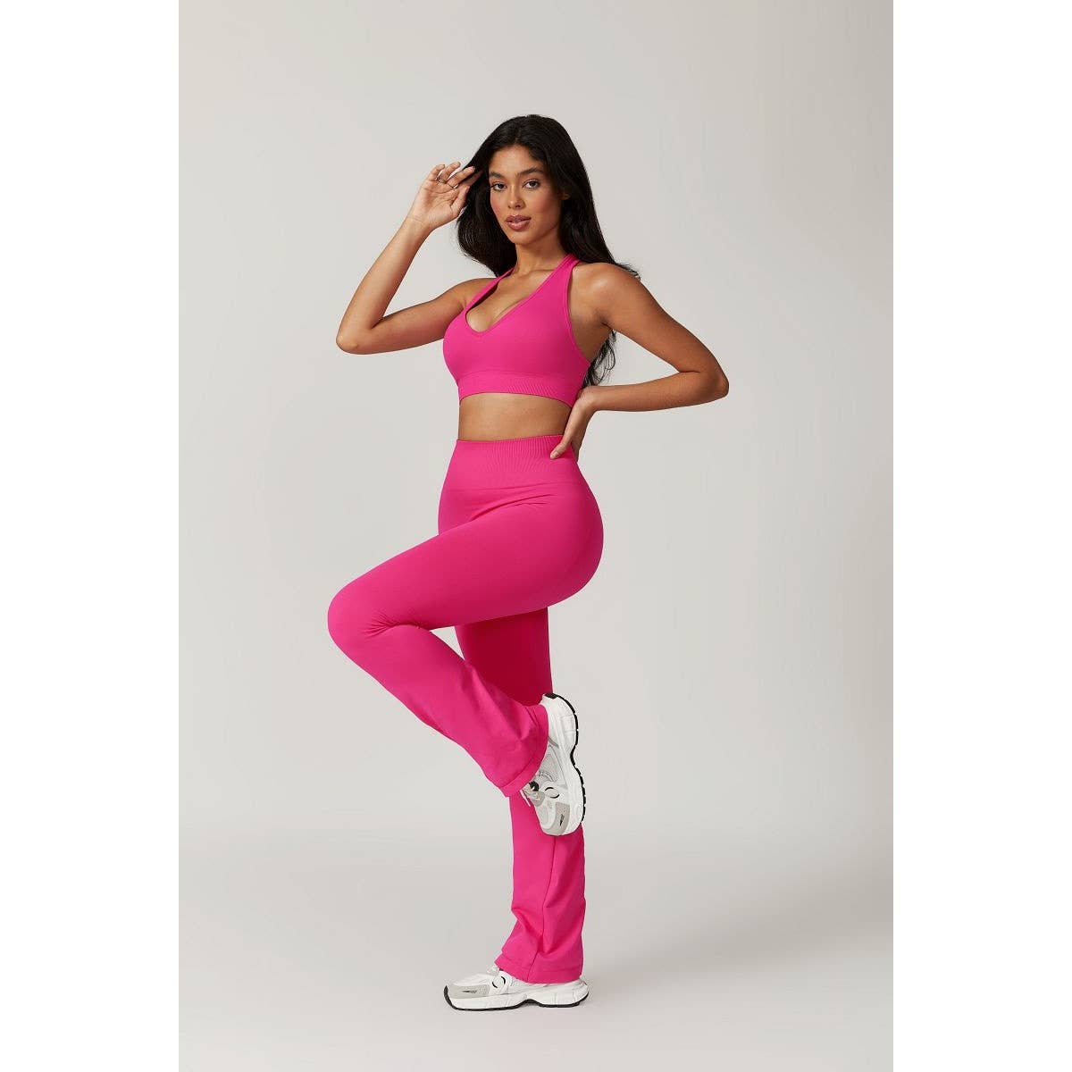 Activewear Seamless Sports High Waisted Bra