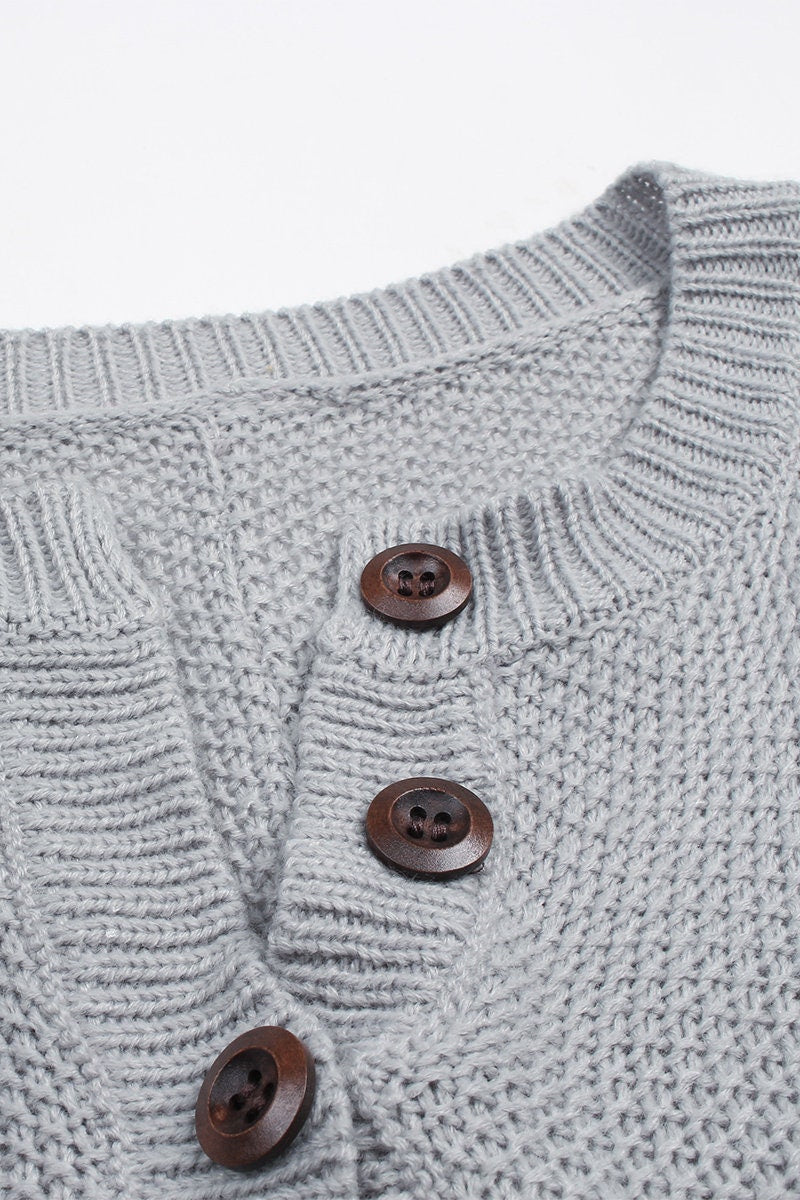 Cozy Chic Button-Up Sweater