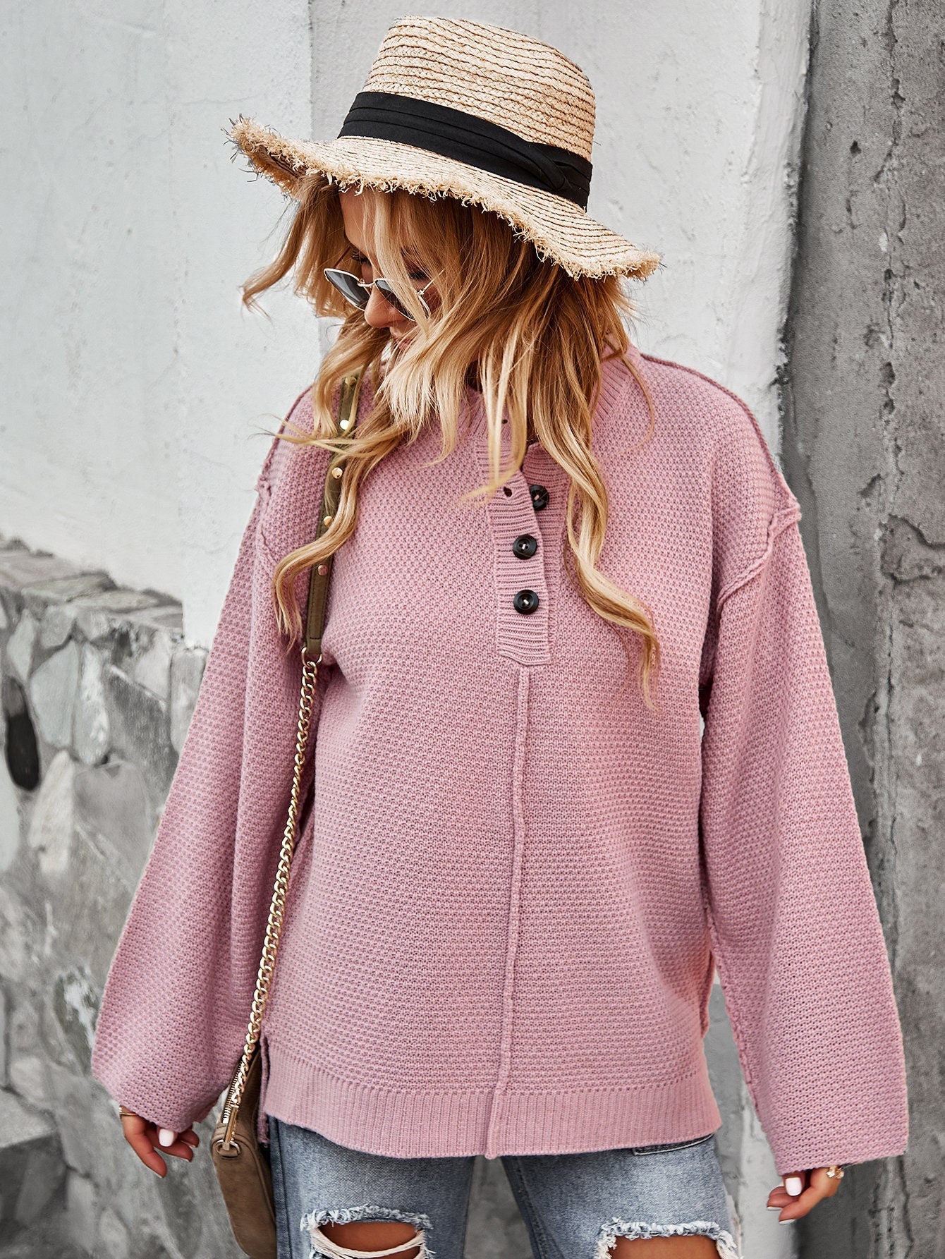 Cozy Chic Button-Up Sweater