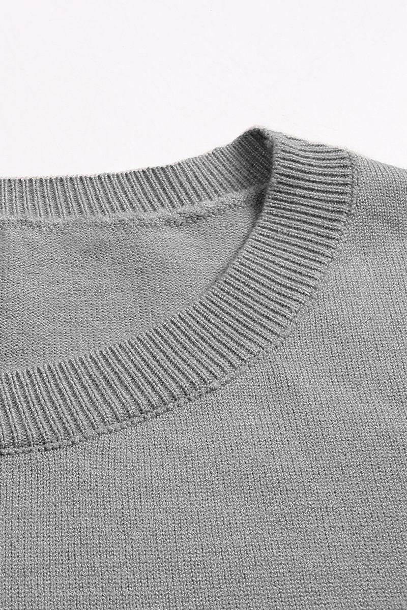 Color Block Knit Cozy and Chic Sweater