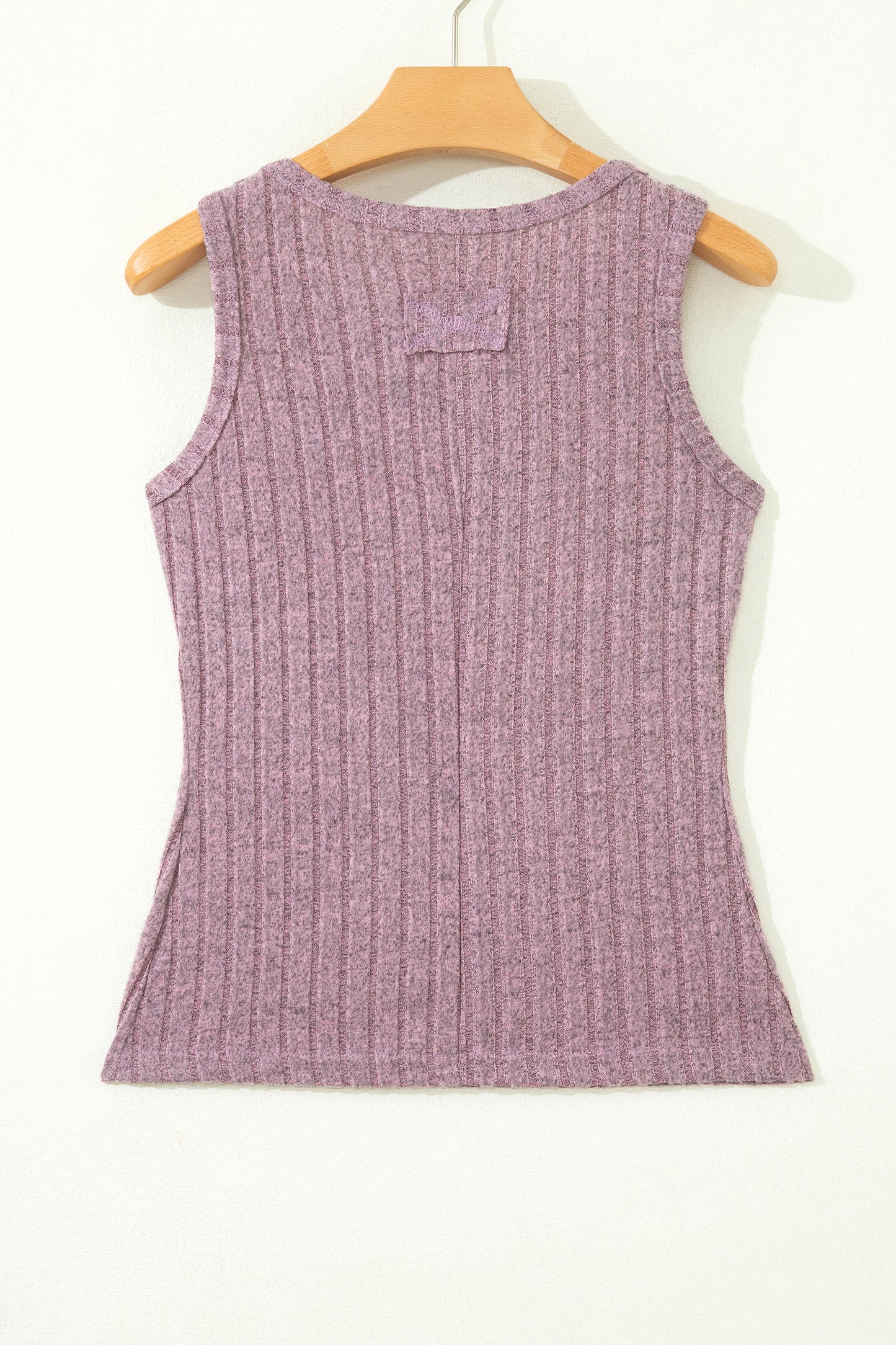 Slim Ribbed Mineral Wash Tank Top