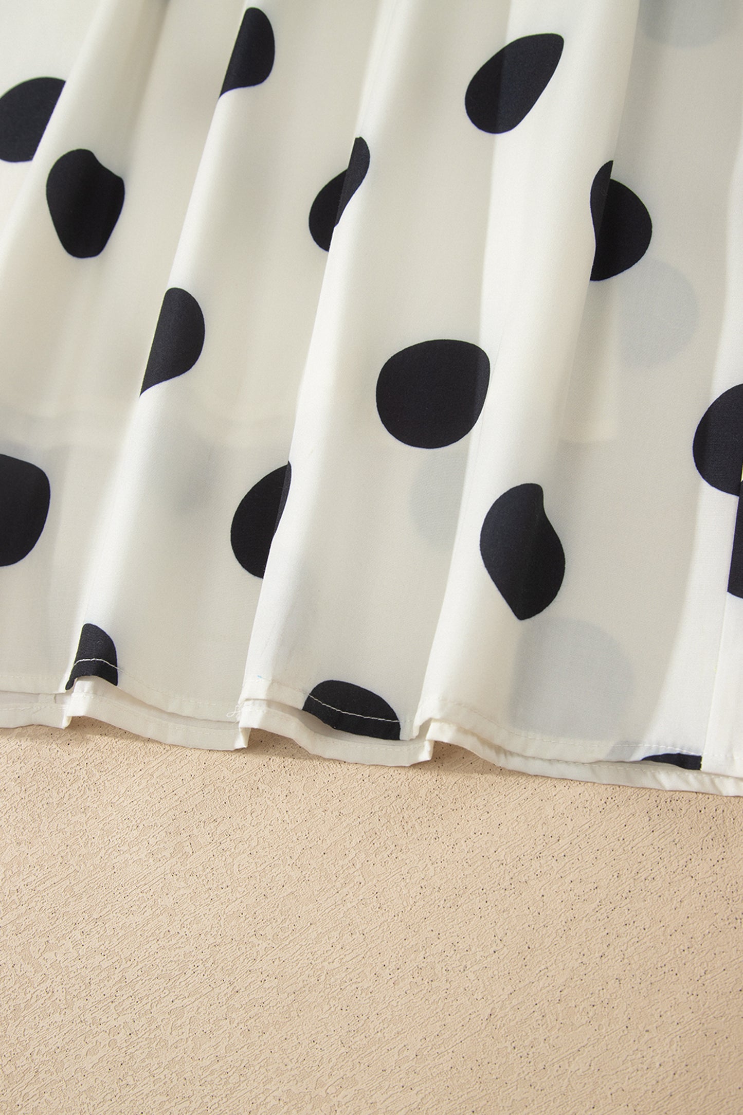 Polka Dot Spaghetti Straps Maxi Dress