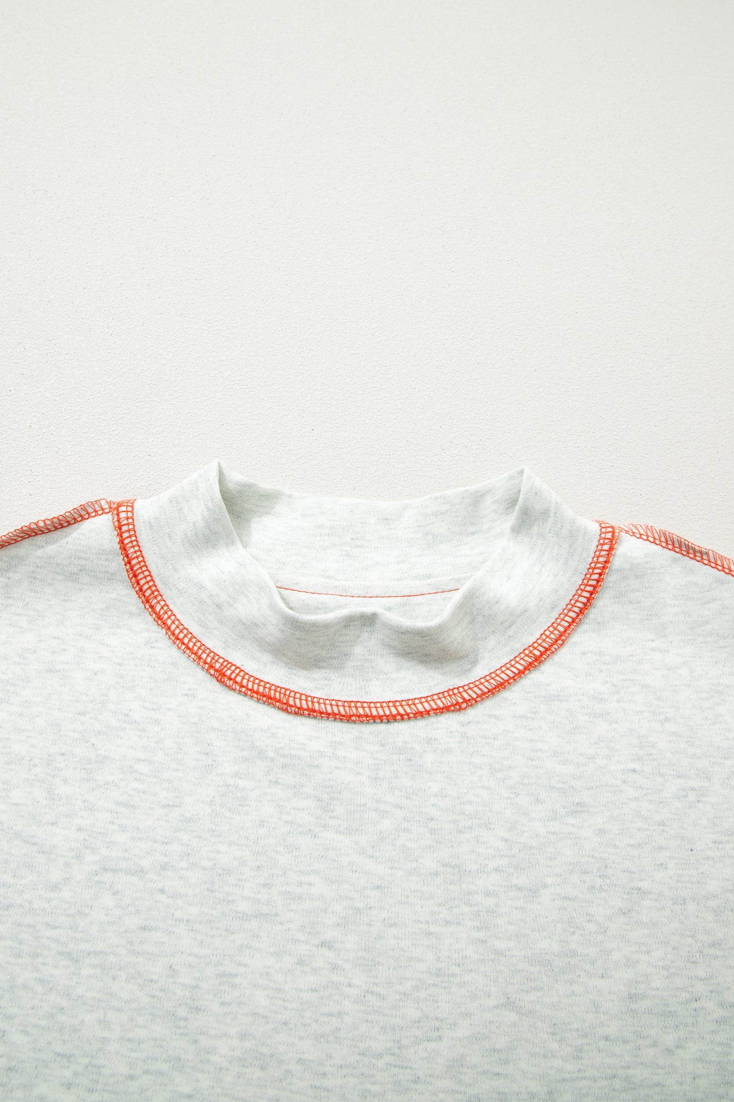 Reversible Contrast-Stitched T-Shirt