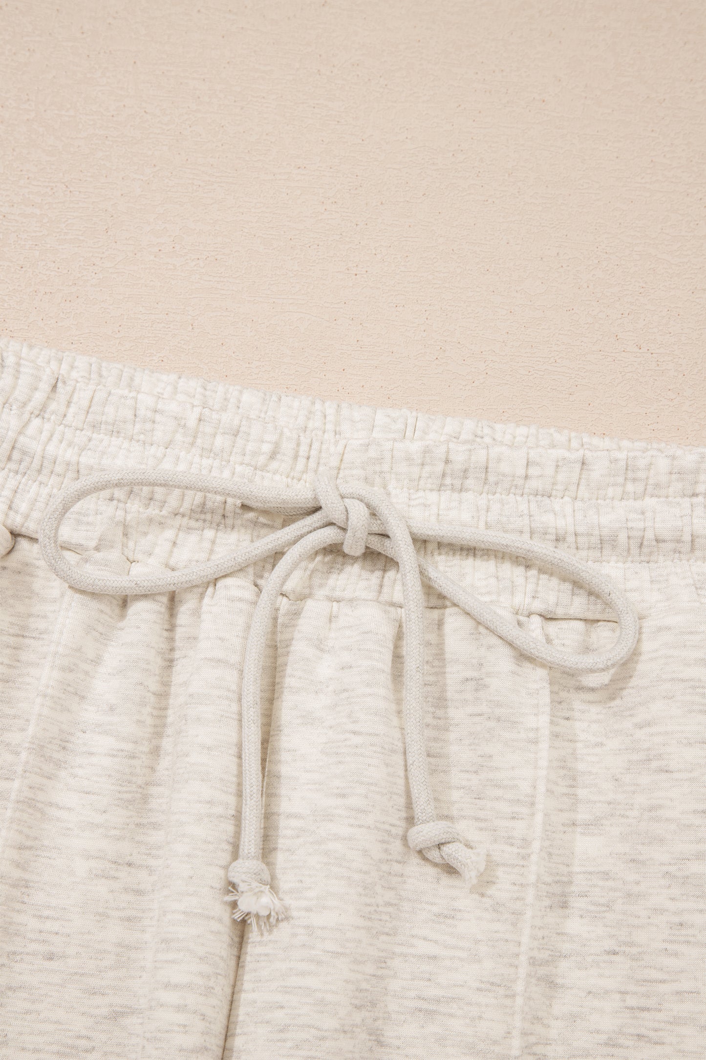 Light Grey Polo Tee Casual Pant Set