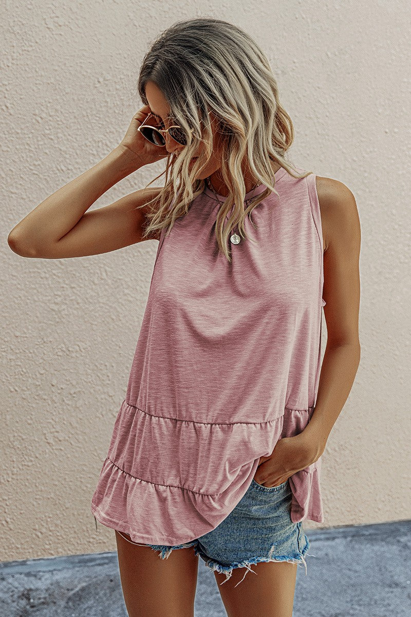 Romantic Ruffle Tank