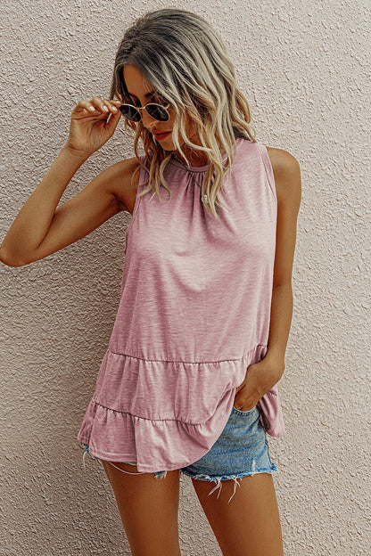 Romantic Ruffle Tank