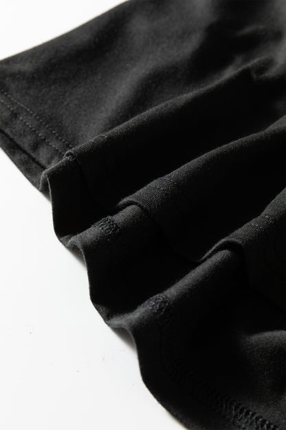 Blue Sapphire Plus Size Solid Color Asymmetric Neck Short Sleeve Blouse