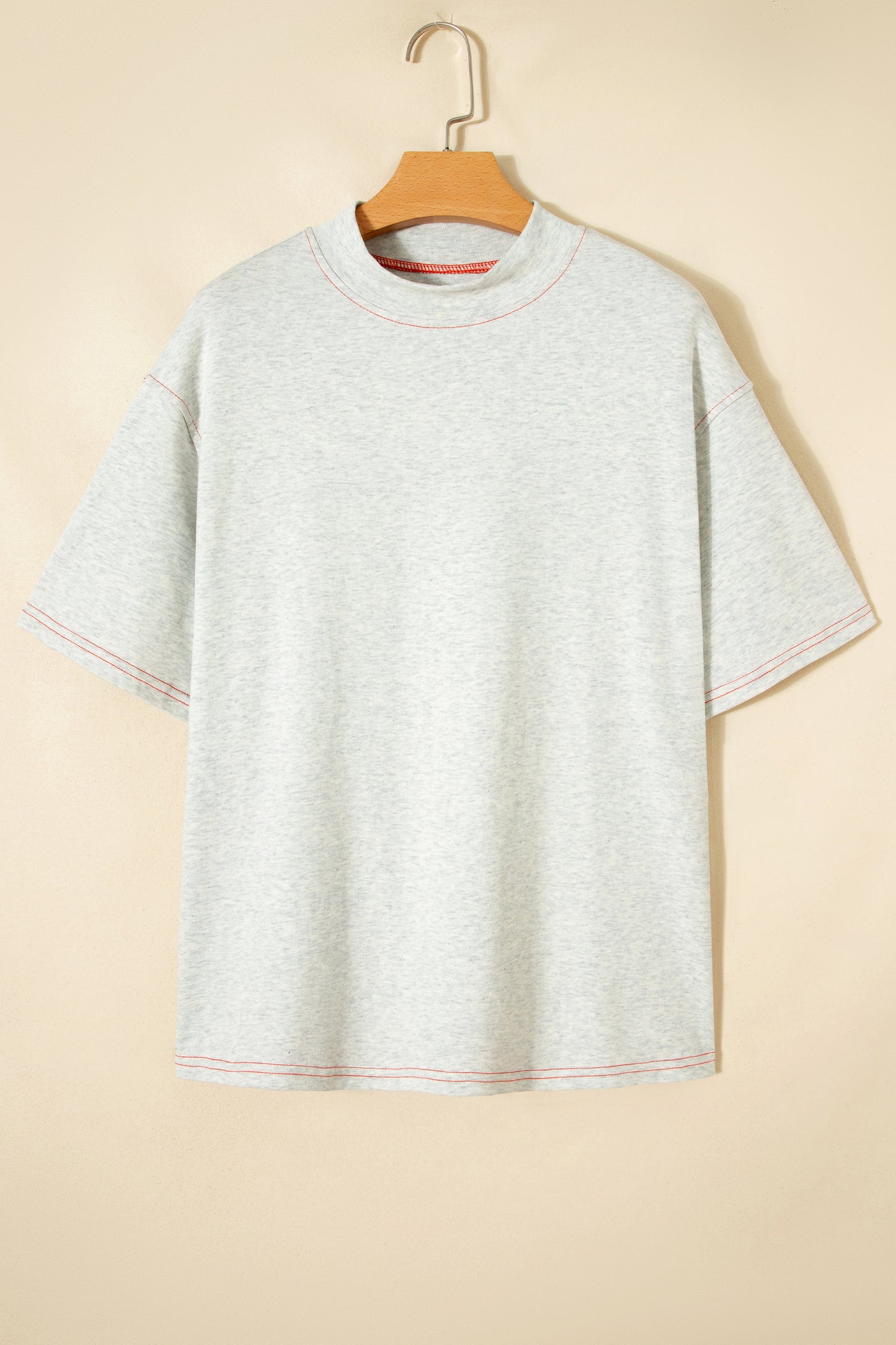 Reversible Contrast-Stitched T-Shirt