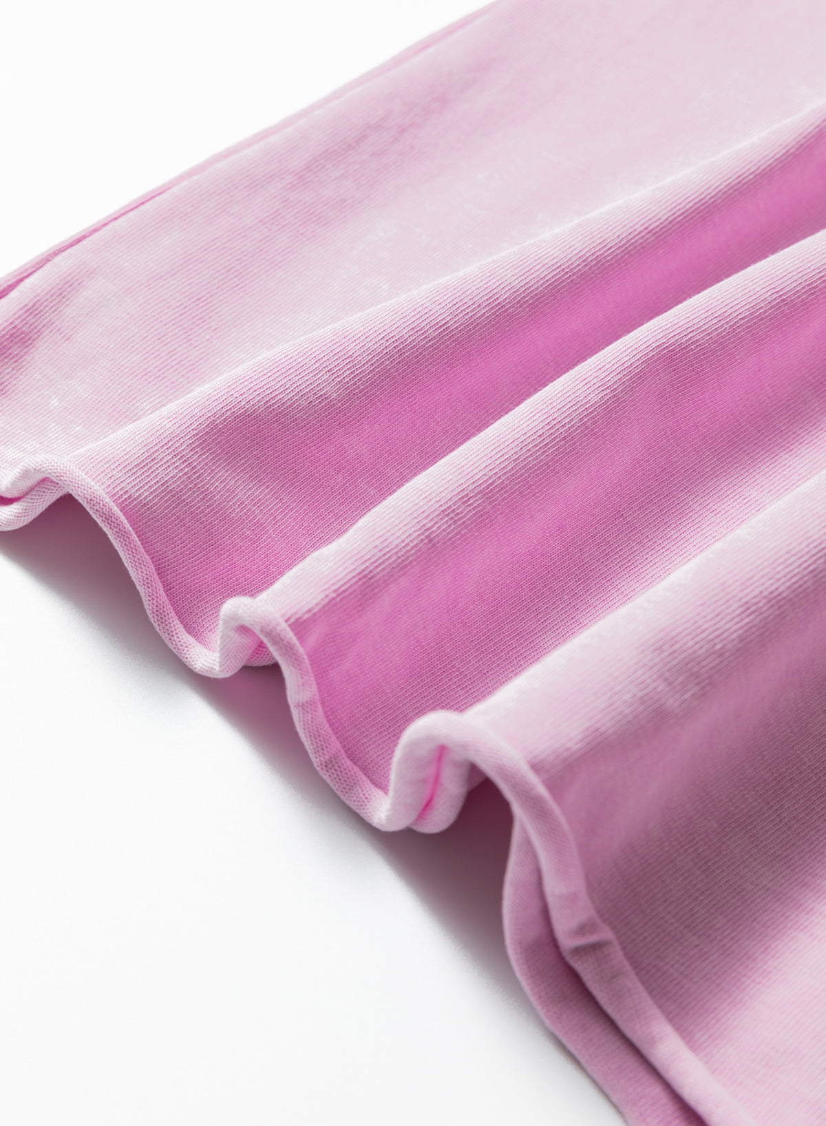 Lavendula Mineral Wash Drop Shoulder Raw Edge Loose Tee