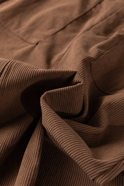 Black Front Slit Shift High Waist Midi Skirt