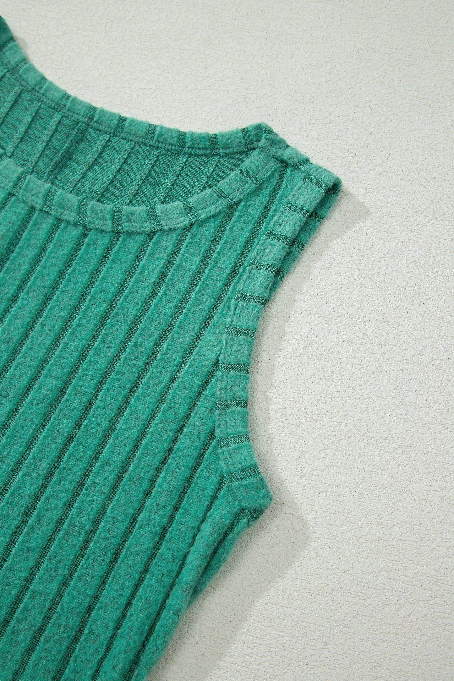 Slim Ribbed Mineral Wash Tank Top