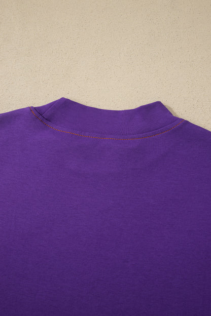 Reversible Contrast-Stitched T-Shirt