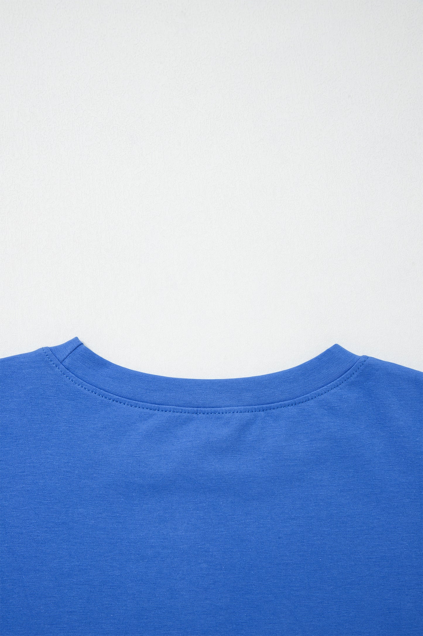 Varsity Striped Short Sleeve Crew Neck T Shirt