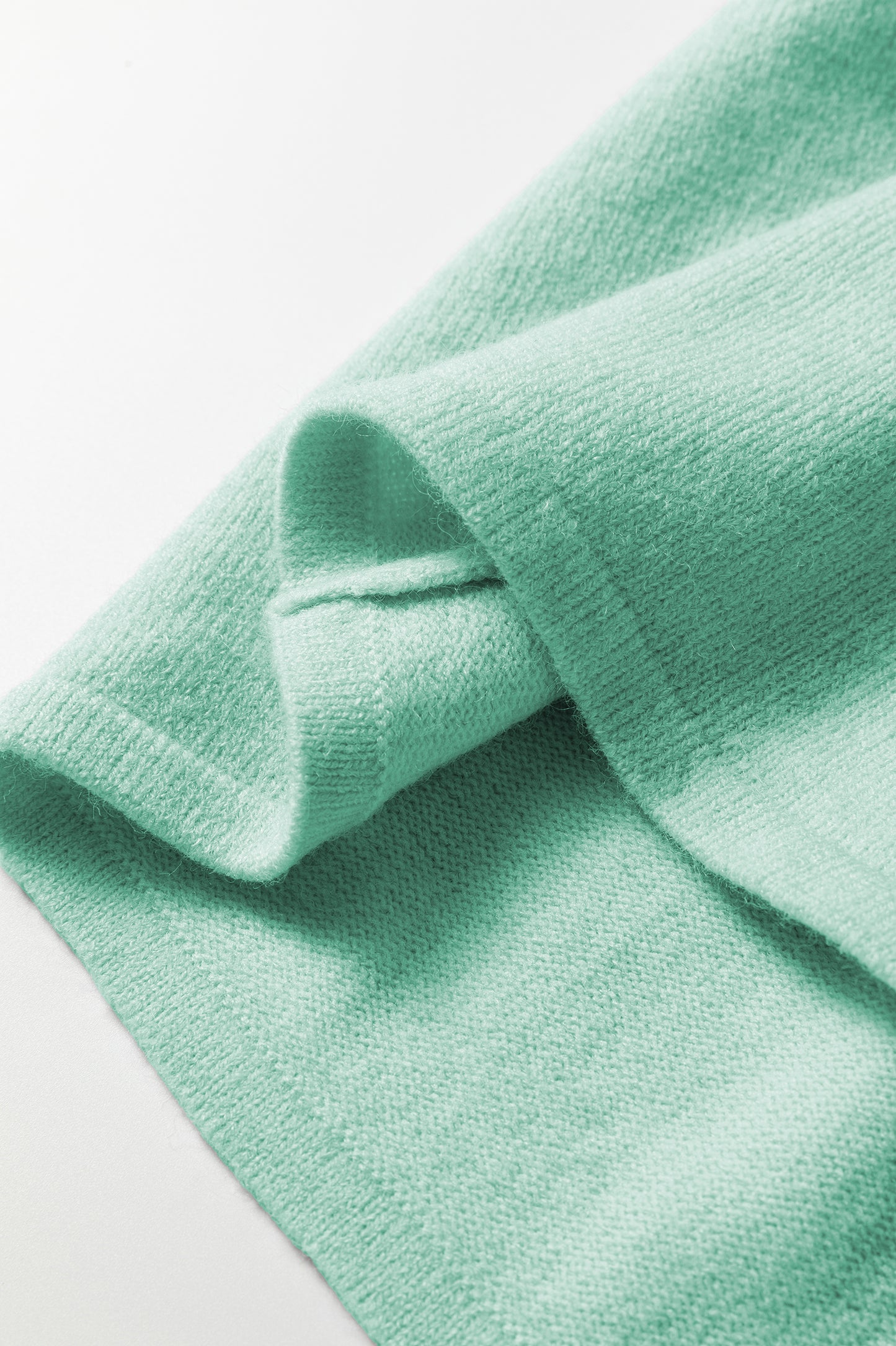 Lavendula 3/4 Sleeve Boxy Knit Button Down Sweater Cardigan