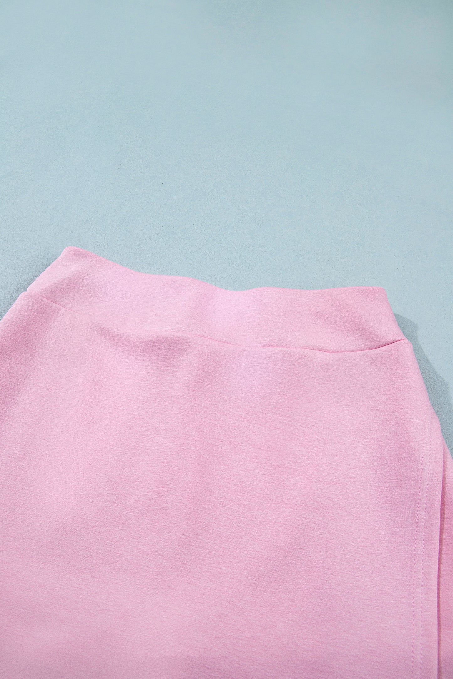 Solid Color Sleeveless Zipper Tank and Skort Set