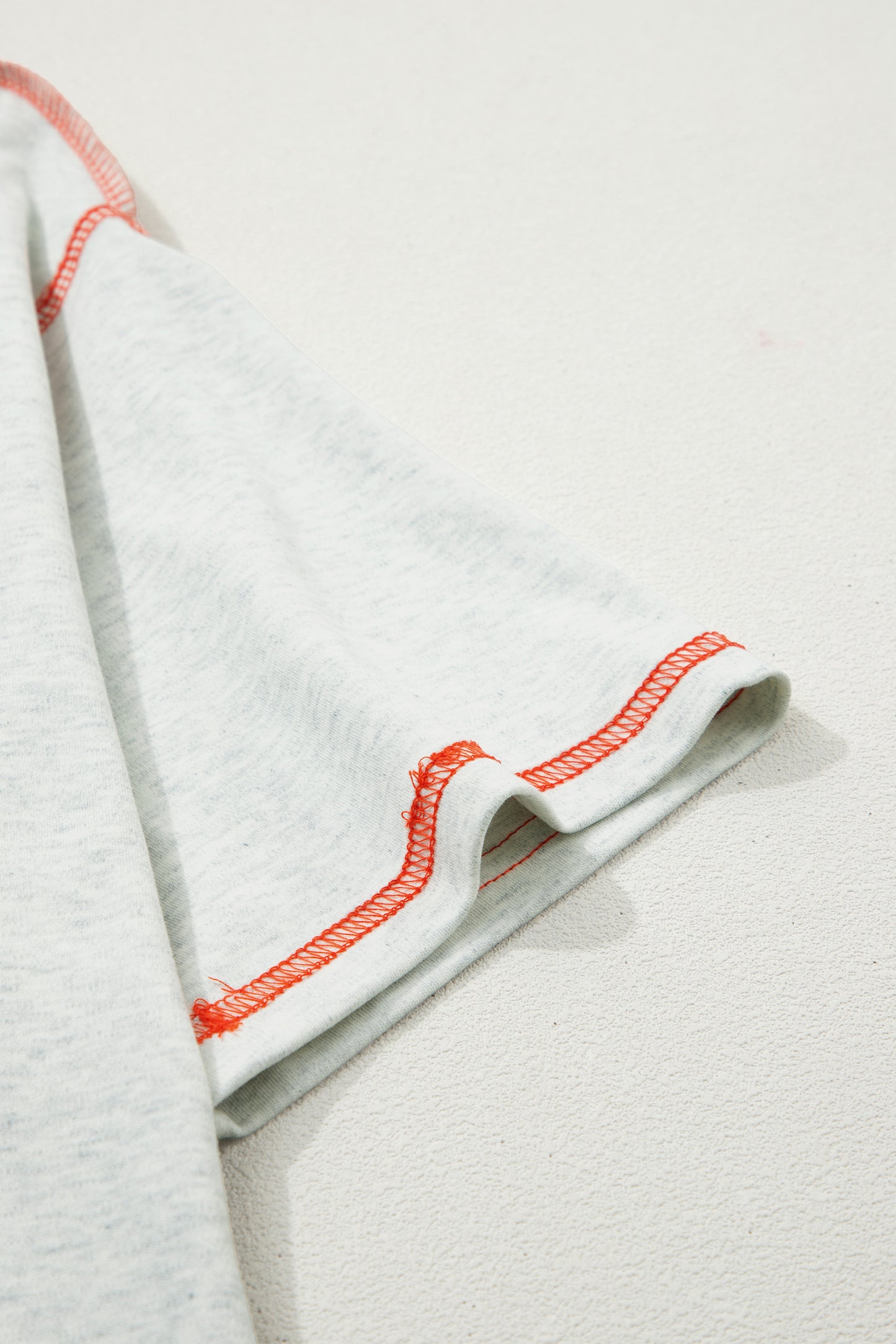 Reversible Contrast-Stitched T-Shirt