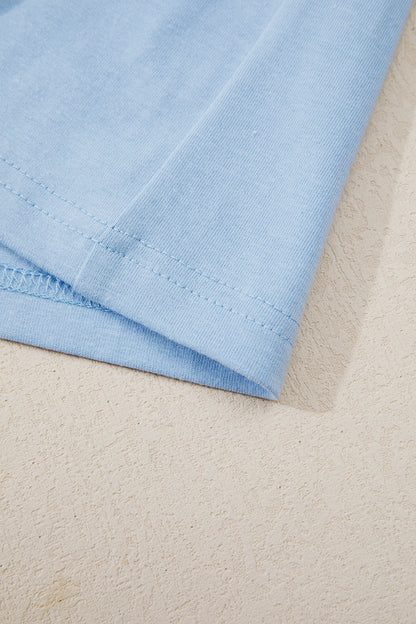 White Plus Size Solid Color Bow Tie Peplum Tank Top