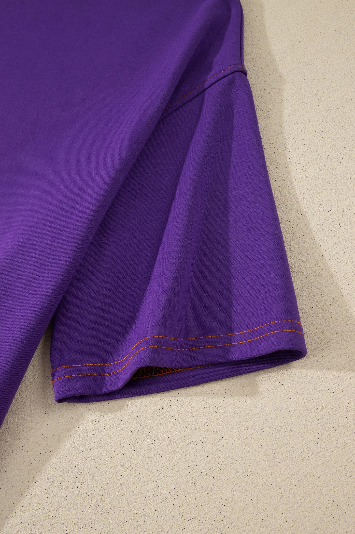 Reversible Contrast-Stitched T-Shirt
