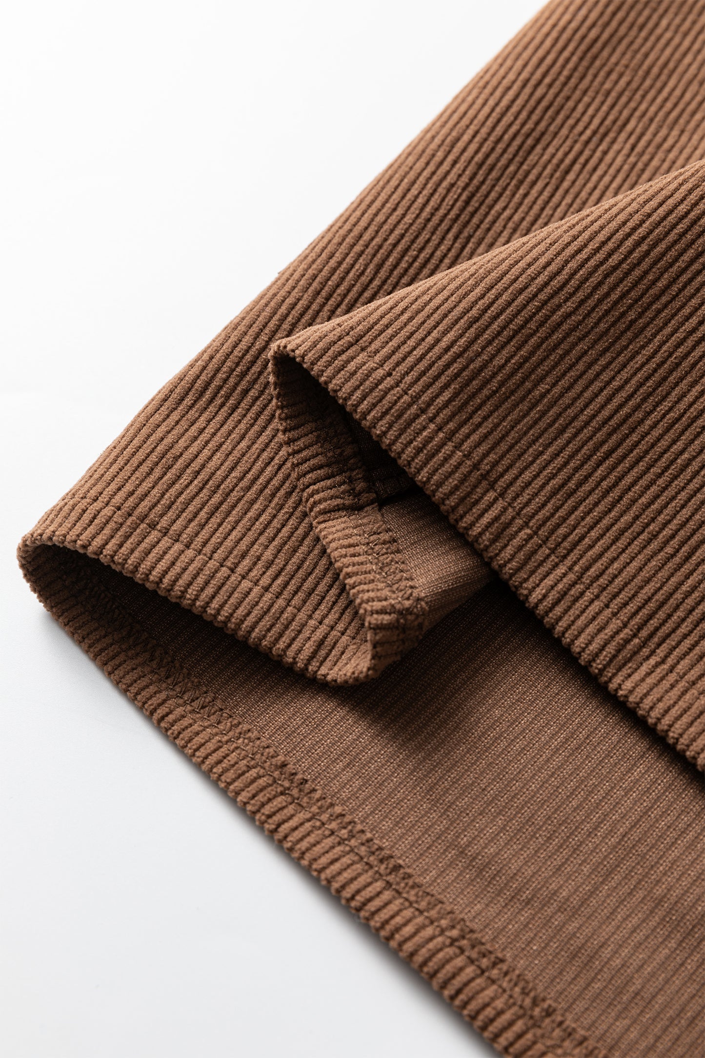 Black Front Slit Shift High Waist Midi Skirt