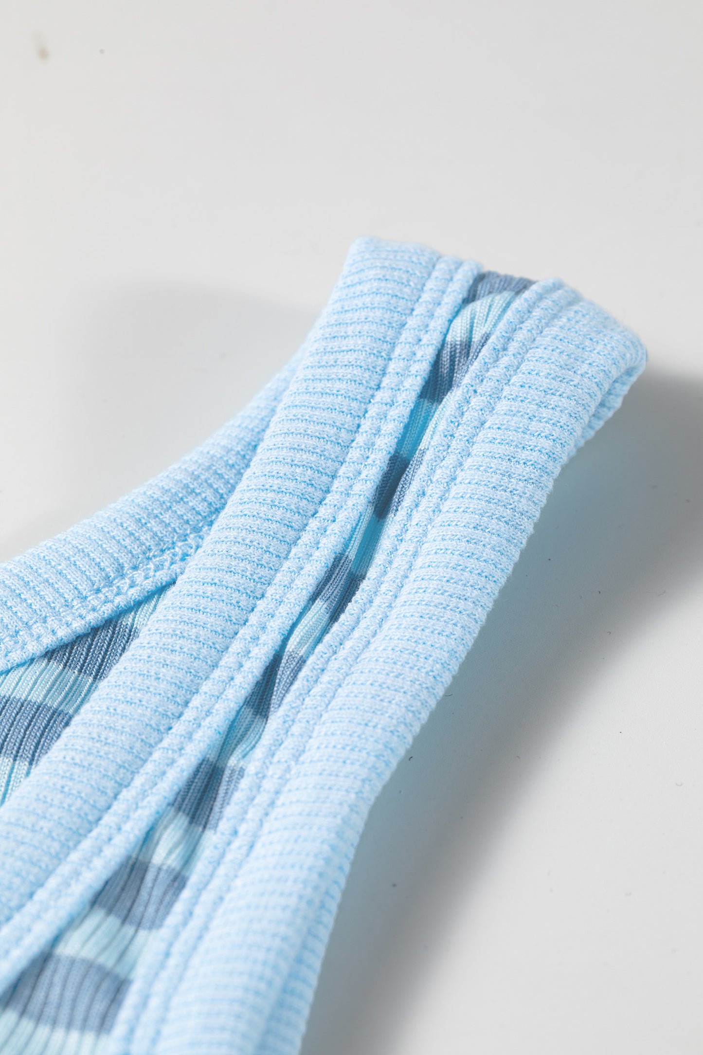 Stripe Ribbed Knit Slim Tank Top