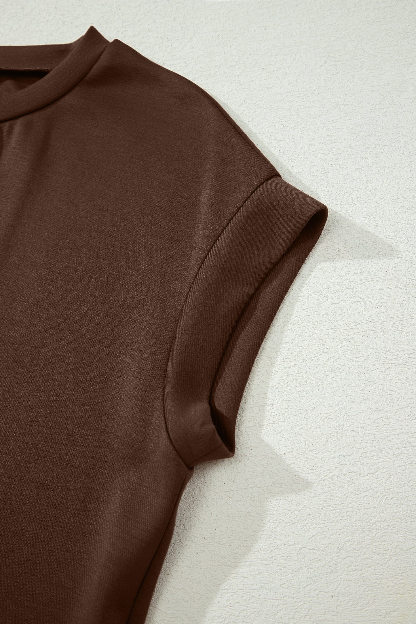 Green Bay Solid Color Long T Shirt Dress with Slits