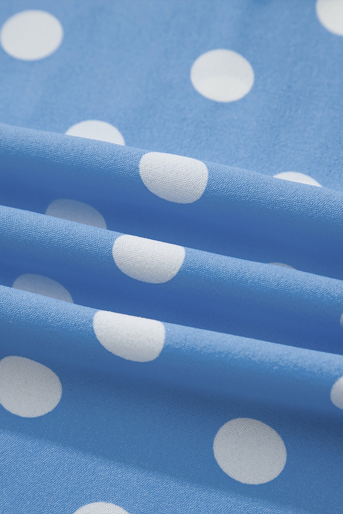 Polka Dot Print Patched Pocket Mid-rise Straight Leg Pants