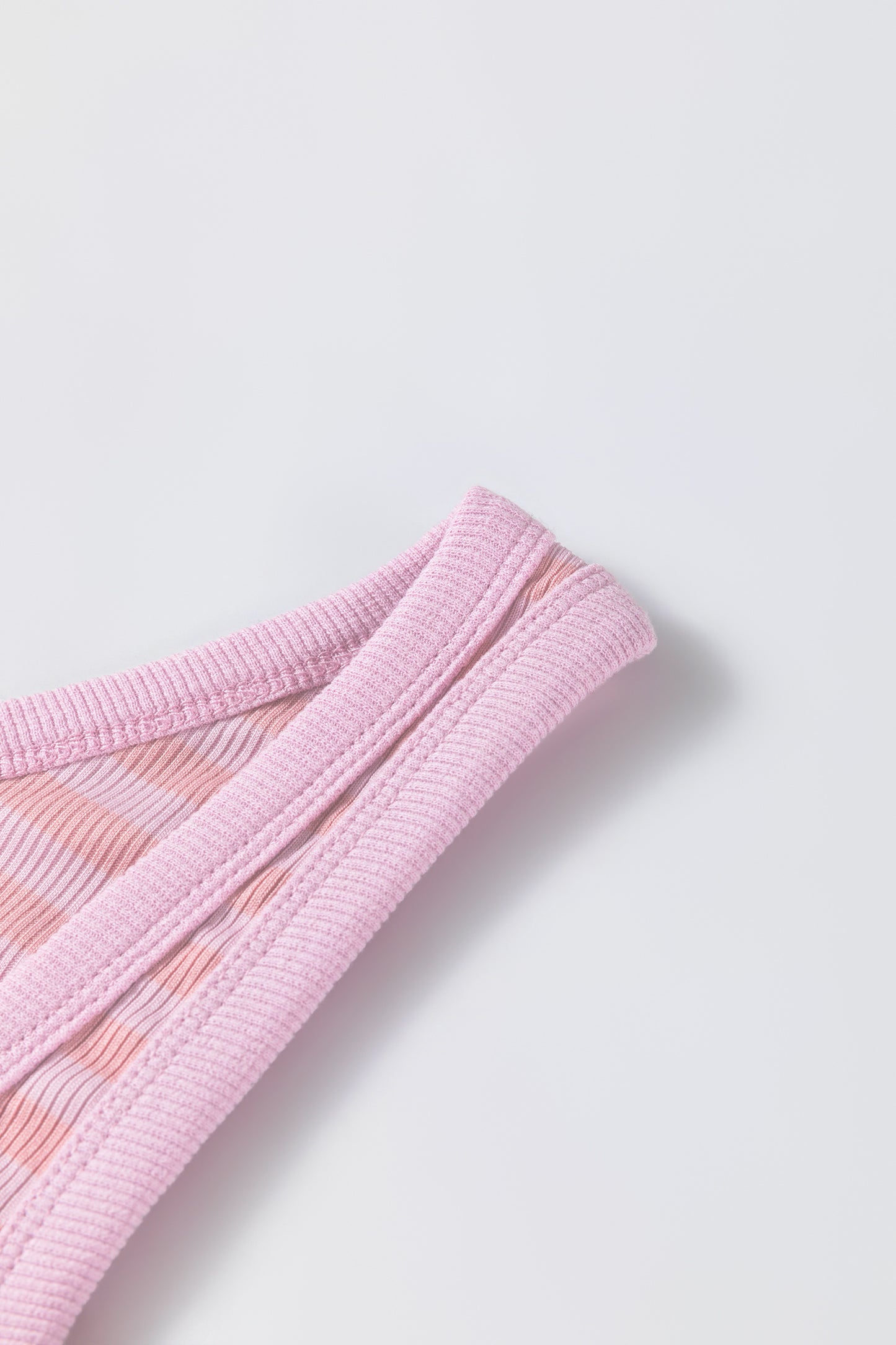 Stripe Ribbed Knit Slim Tank Top