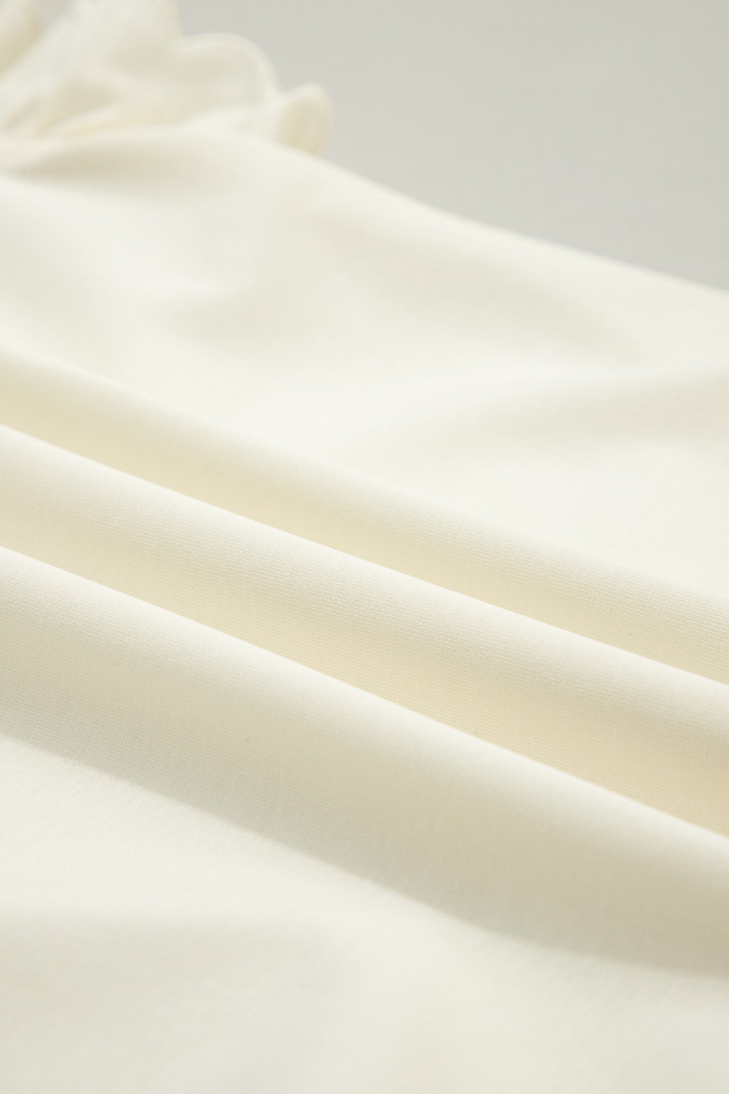 Beige Zipped up Collared Ruffled Short Sleeve Blouse