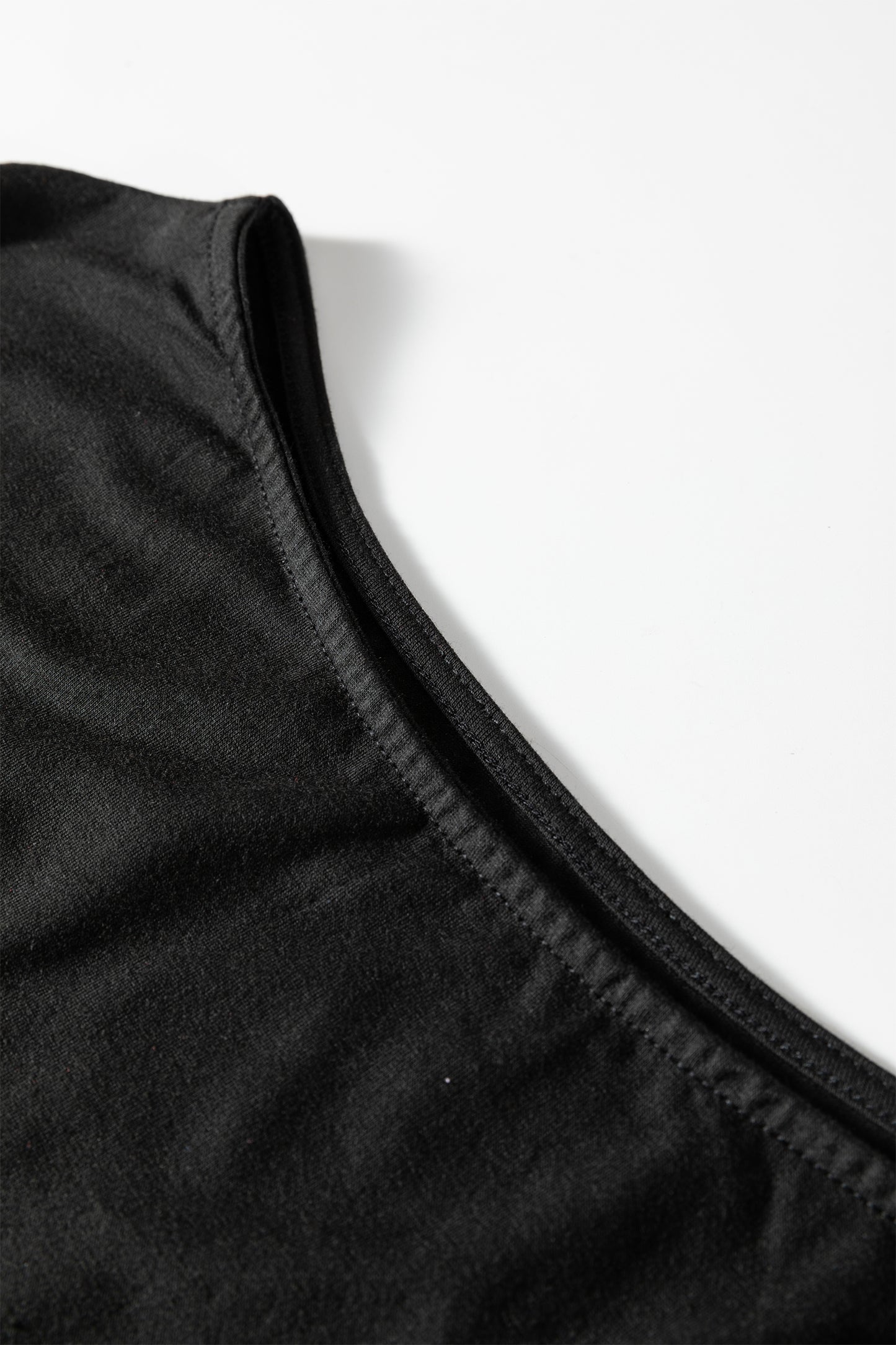 Blue Sapphire Plus Size Solid Color Asymmetric Neck Short Sleeve Blouse