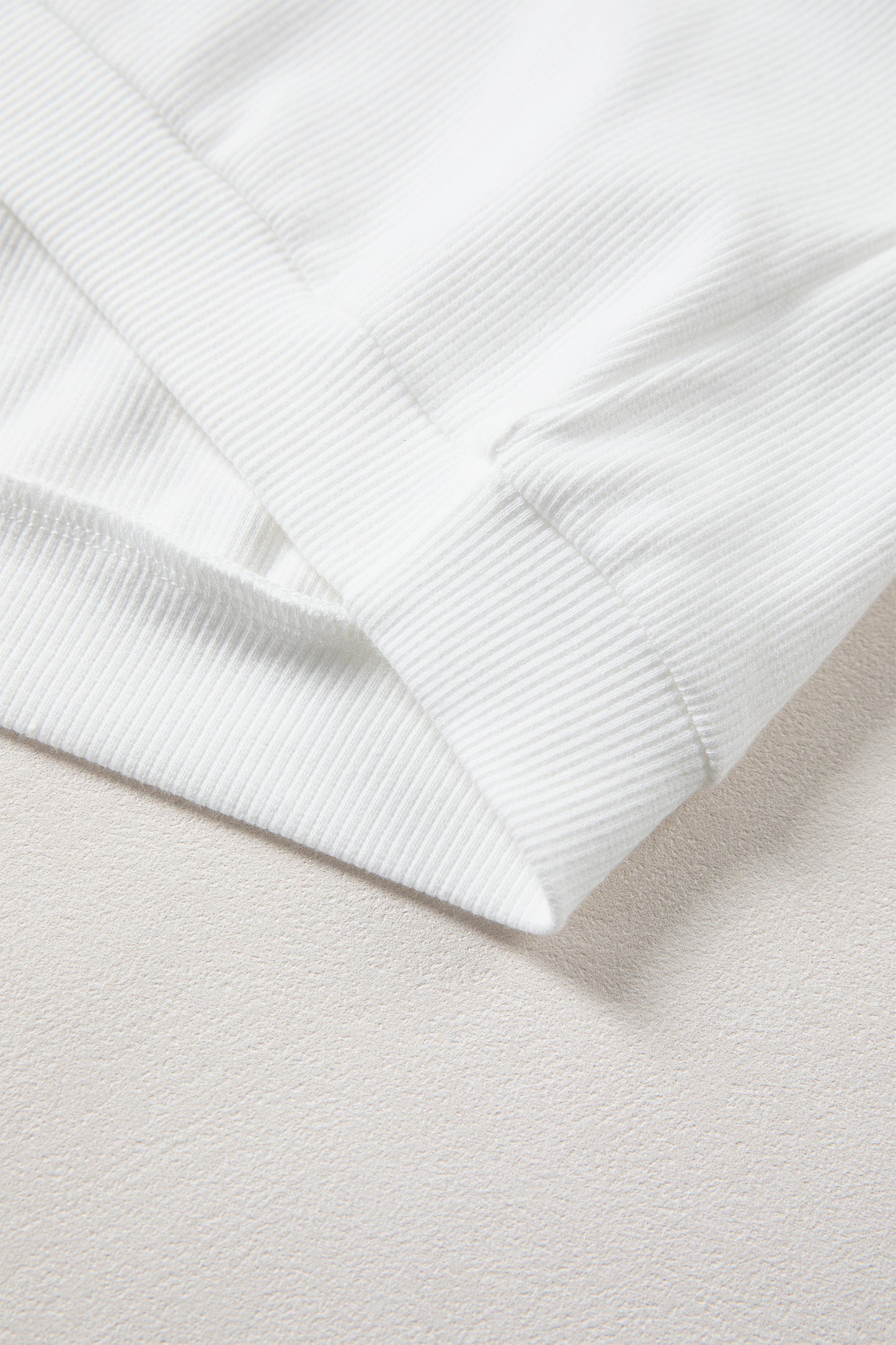 Pink 3d Ribbed XOXO Heart Embroidered Drop Shoulder Sweatshirt