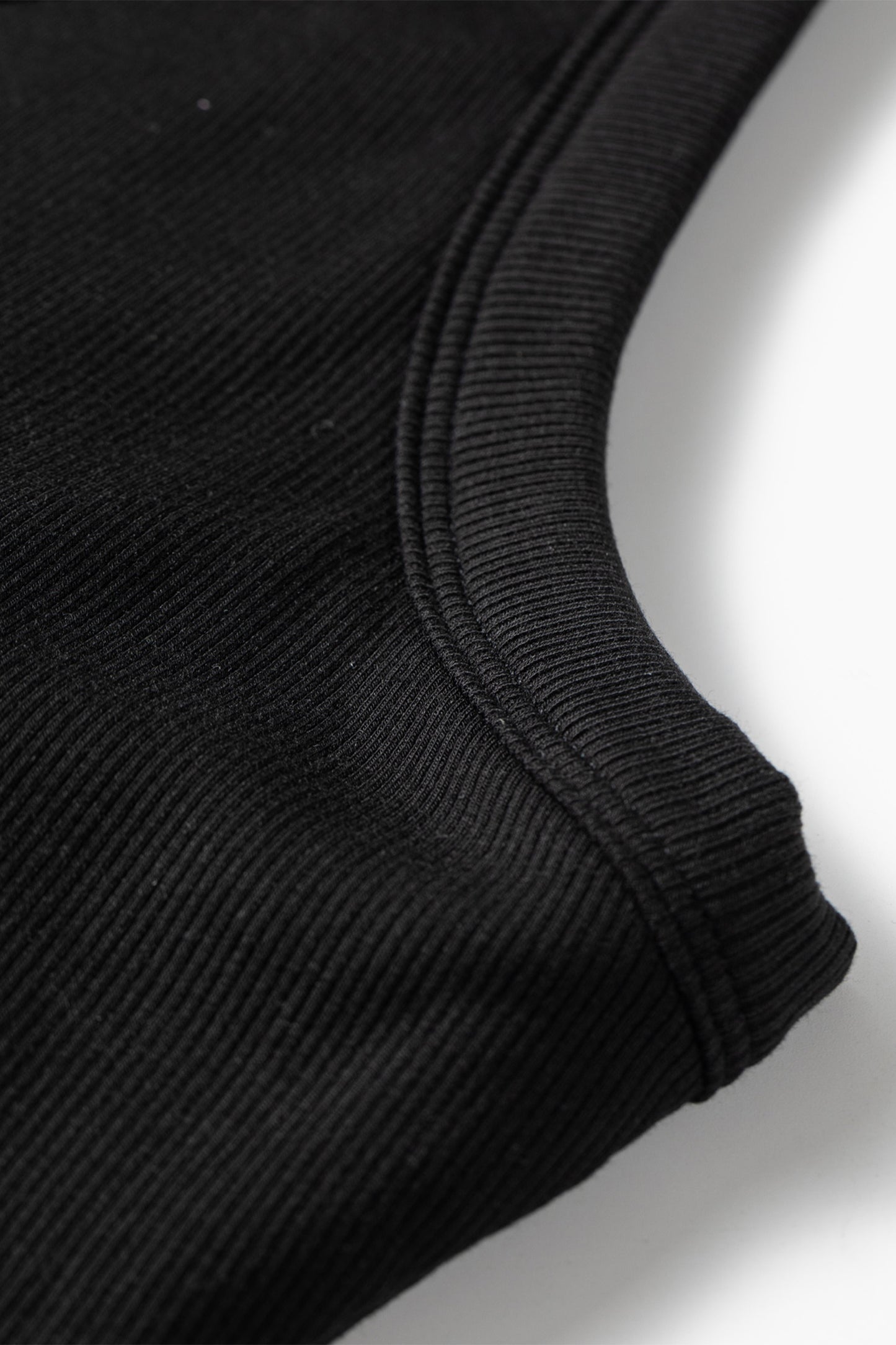 Four Leaf Clover Slim Ribbed Padded Tank Top