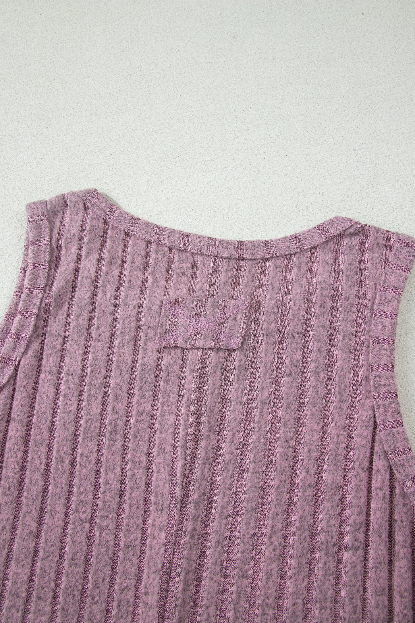 Slim Ribbed Mineral Wash Tank Top