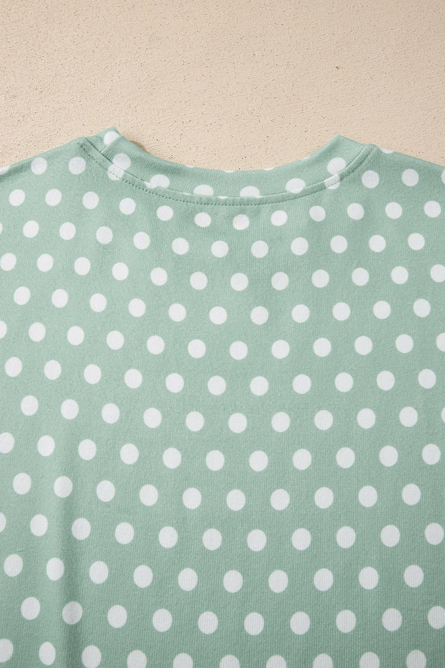 Polka Dot Print Short Set