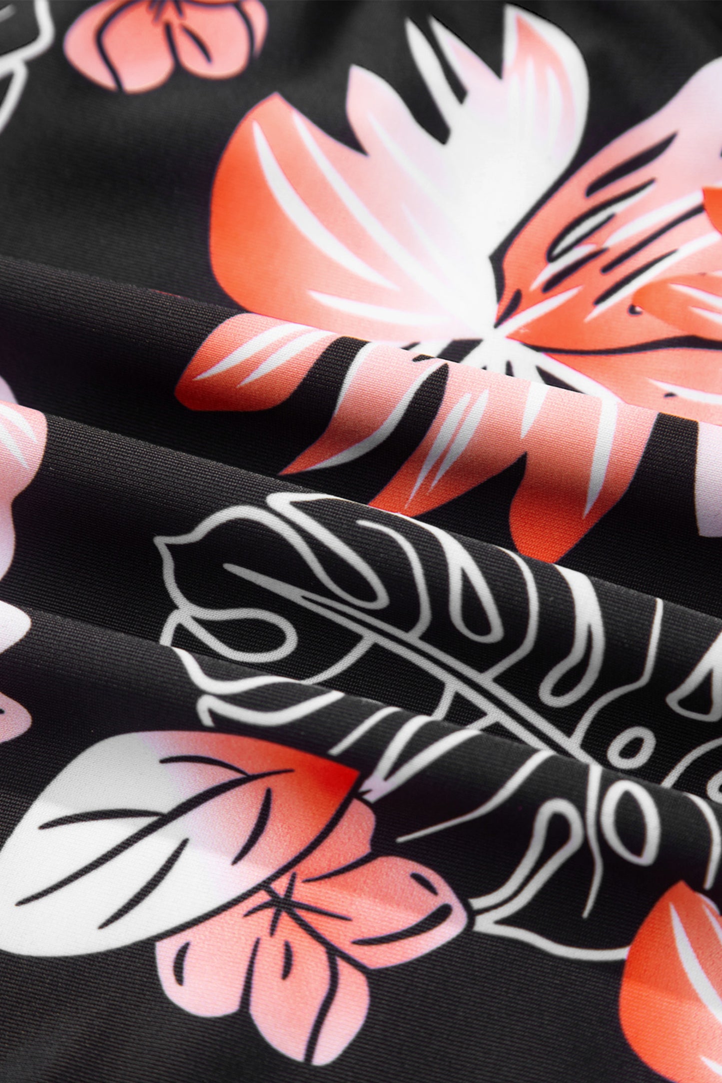 Black Scoop Neck Adjustable Tankini and Matching Skort Bathing Suit