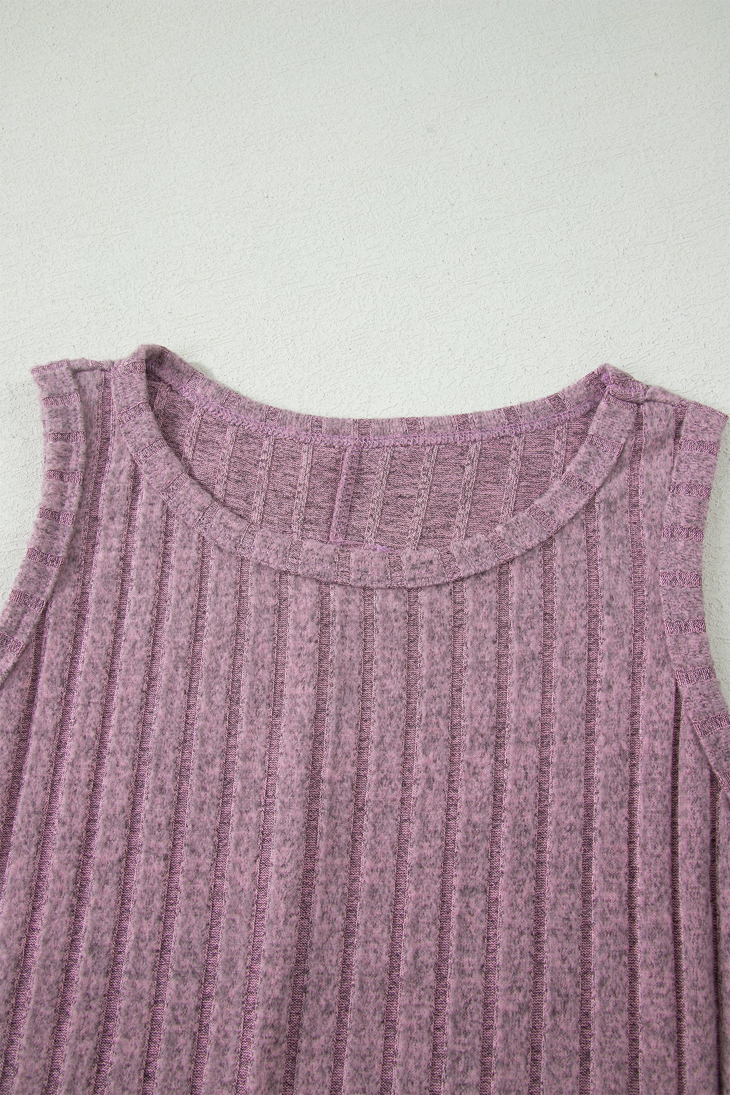 Slim Ribbed Mineral Wash Tank Top