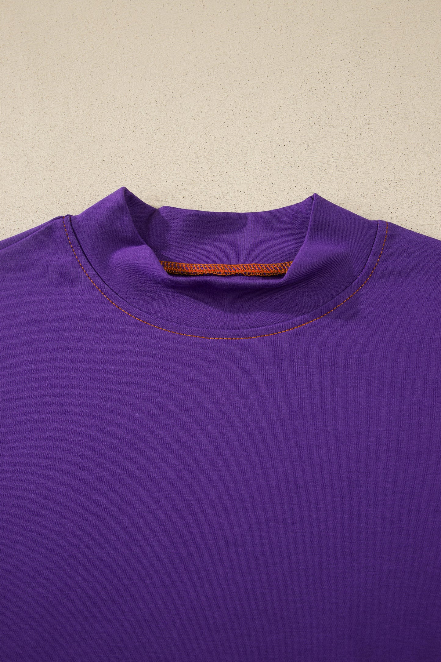 Reversible Contrast-Stitched T-Shirt