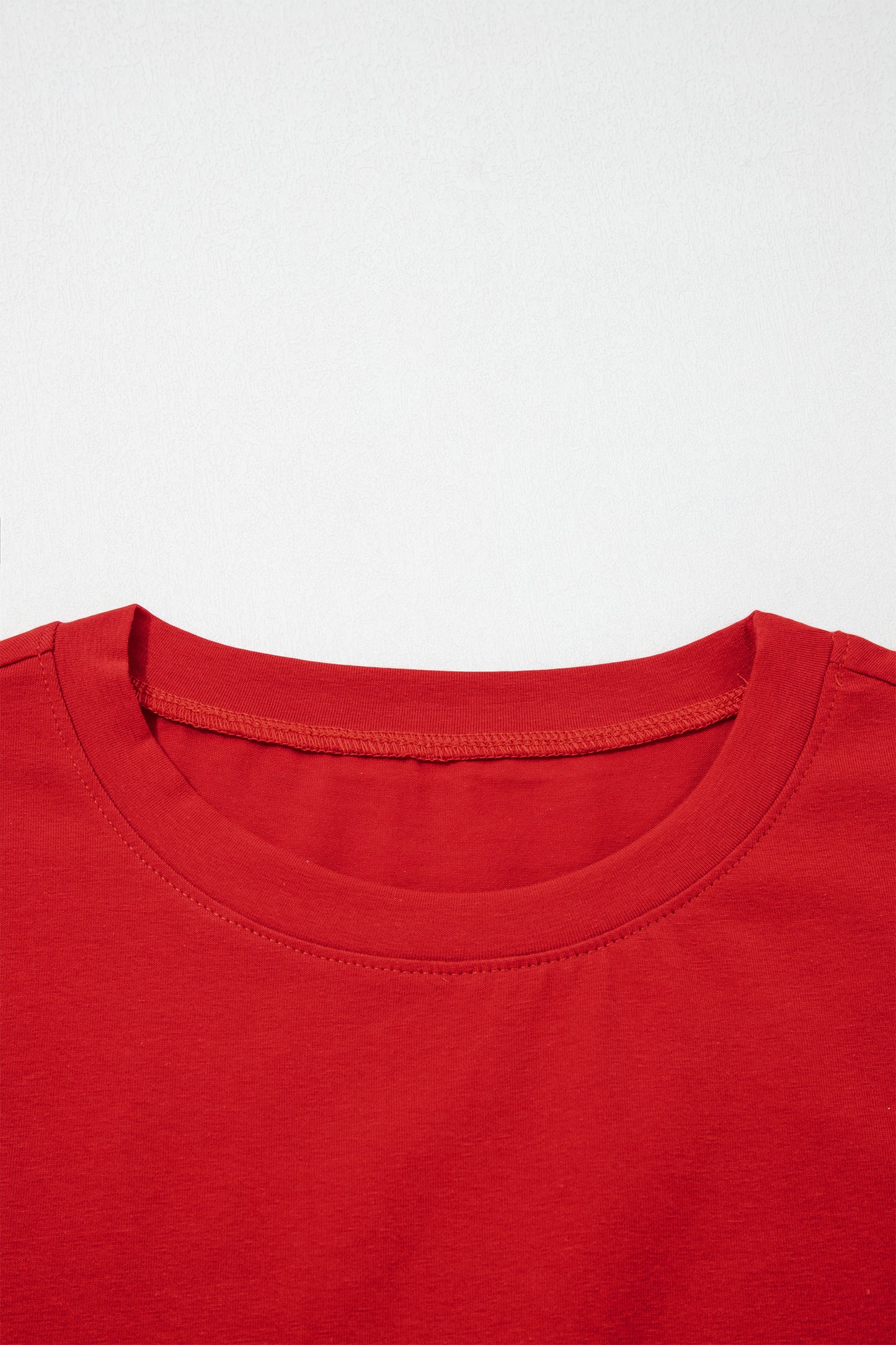 Varsity Striped Short Sleeve Crew Neck T Shirt
