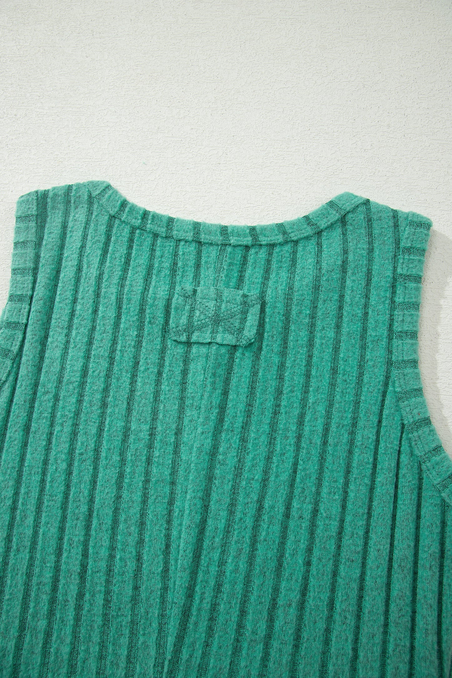 Slim Ribbed Mineral Wash Tank Top