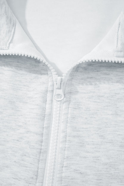 Solid Color Sleeveless Zipper Tank and Skort Set