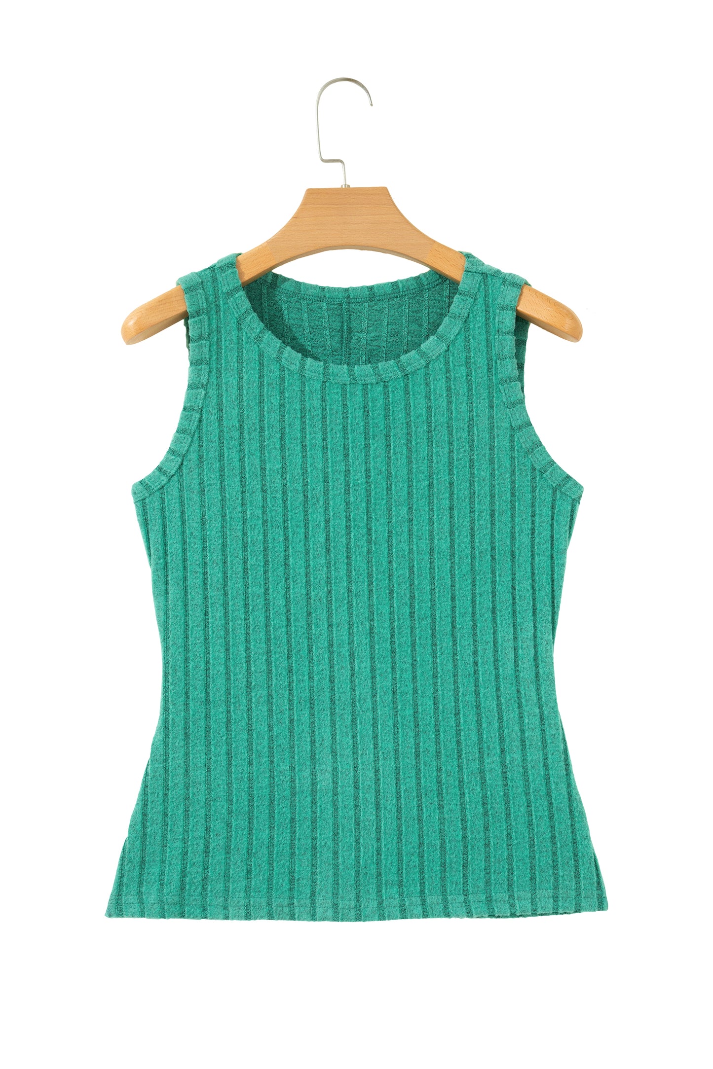 Slim Ribbed Mineral Wash Tank Top