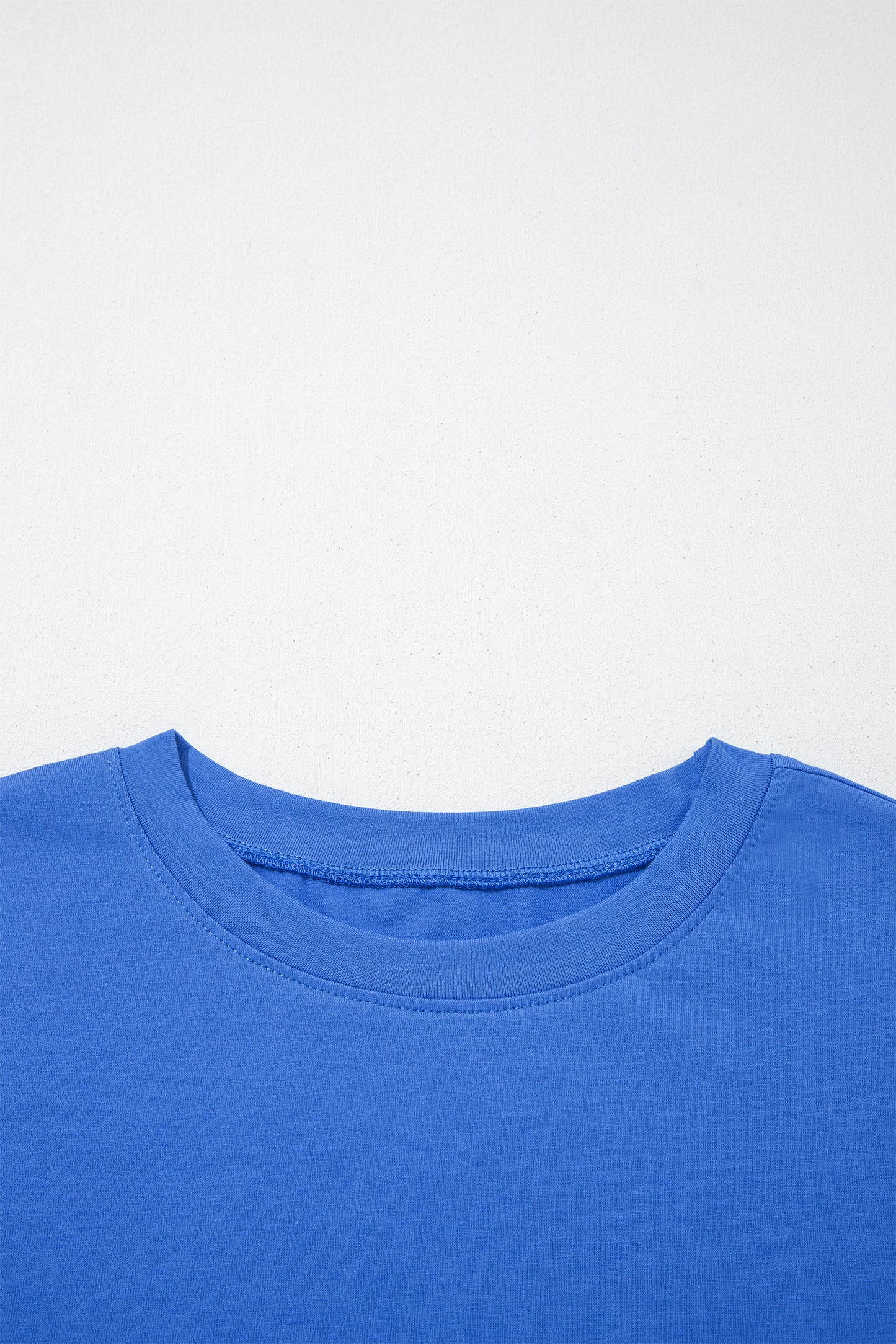 Varsity Striped Short Sleeve Crew Neck T Shirt