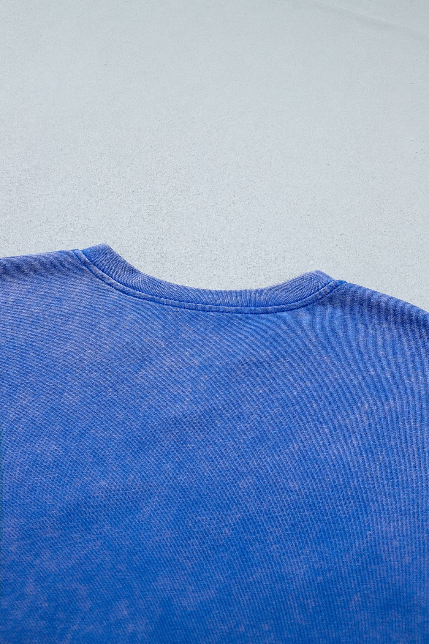 Patriot Star Patched Notched Neck Mineral Washed Tee