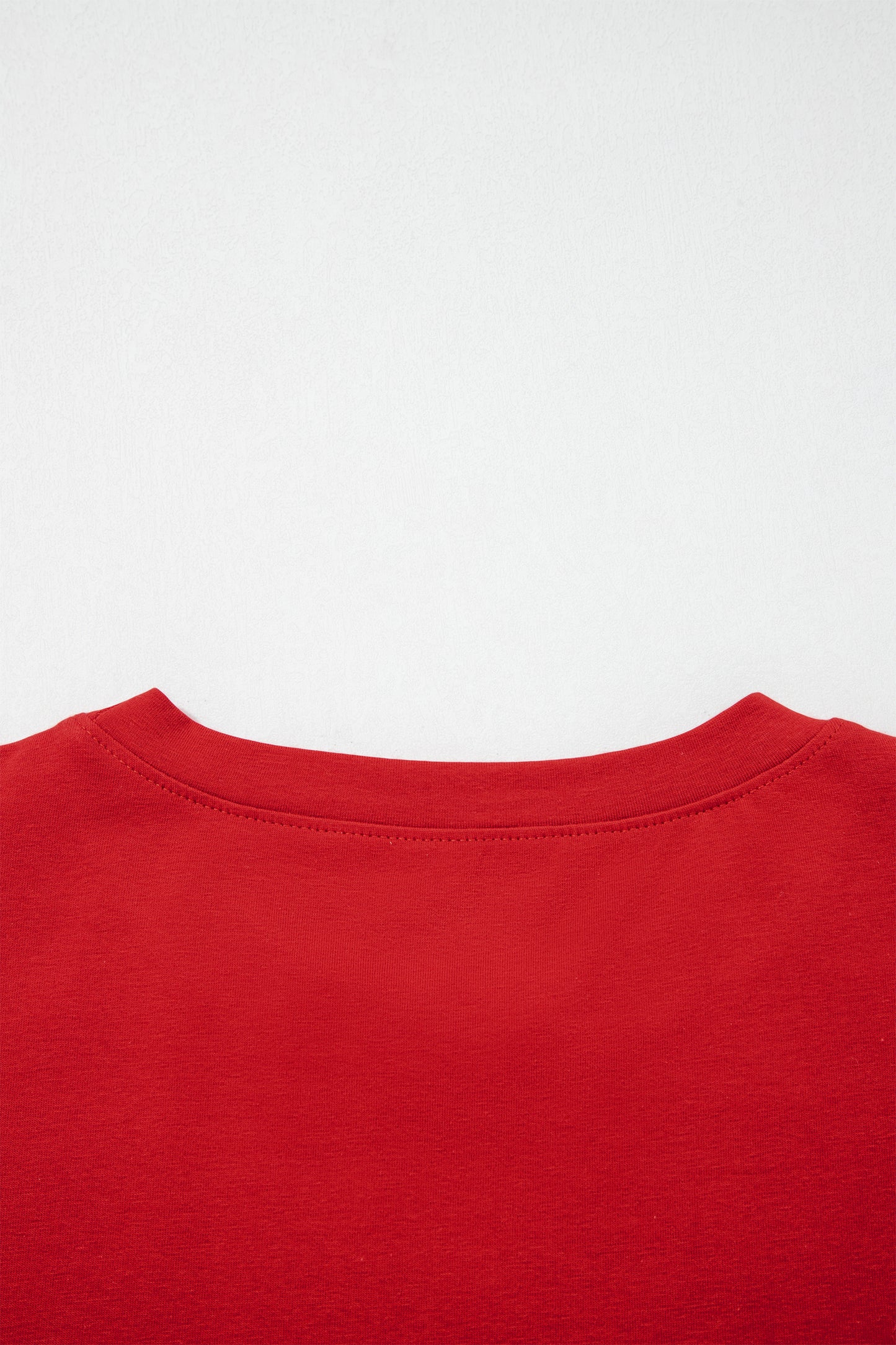 Varsity Striped Short Sleeve Crew Neck T Shirt