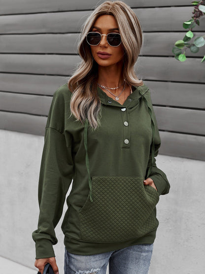 Cozy Chic Button Down Hoodie