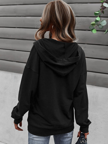 Cozy Chic Button Down Hoodie
