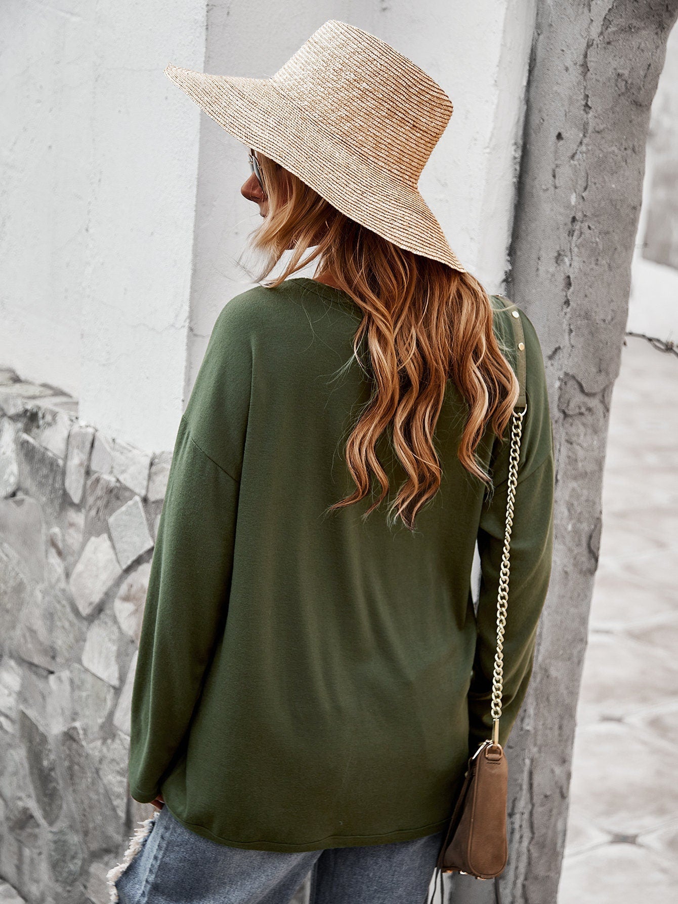 Cozy Buttoned Sweater