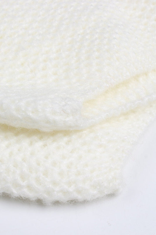 Vintage Color Block Cozy Crewneck Sweater