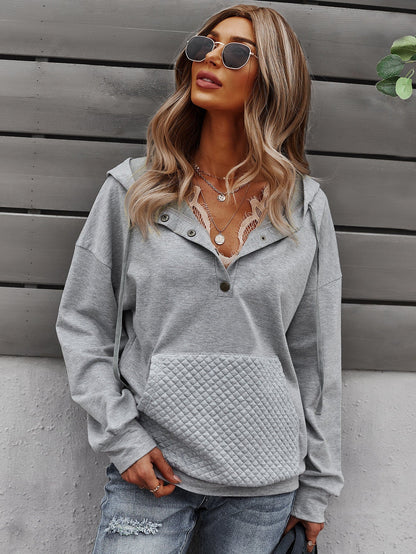 Cozy Chic Button Down Hoodie